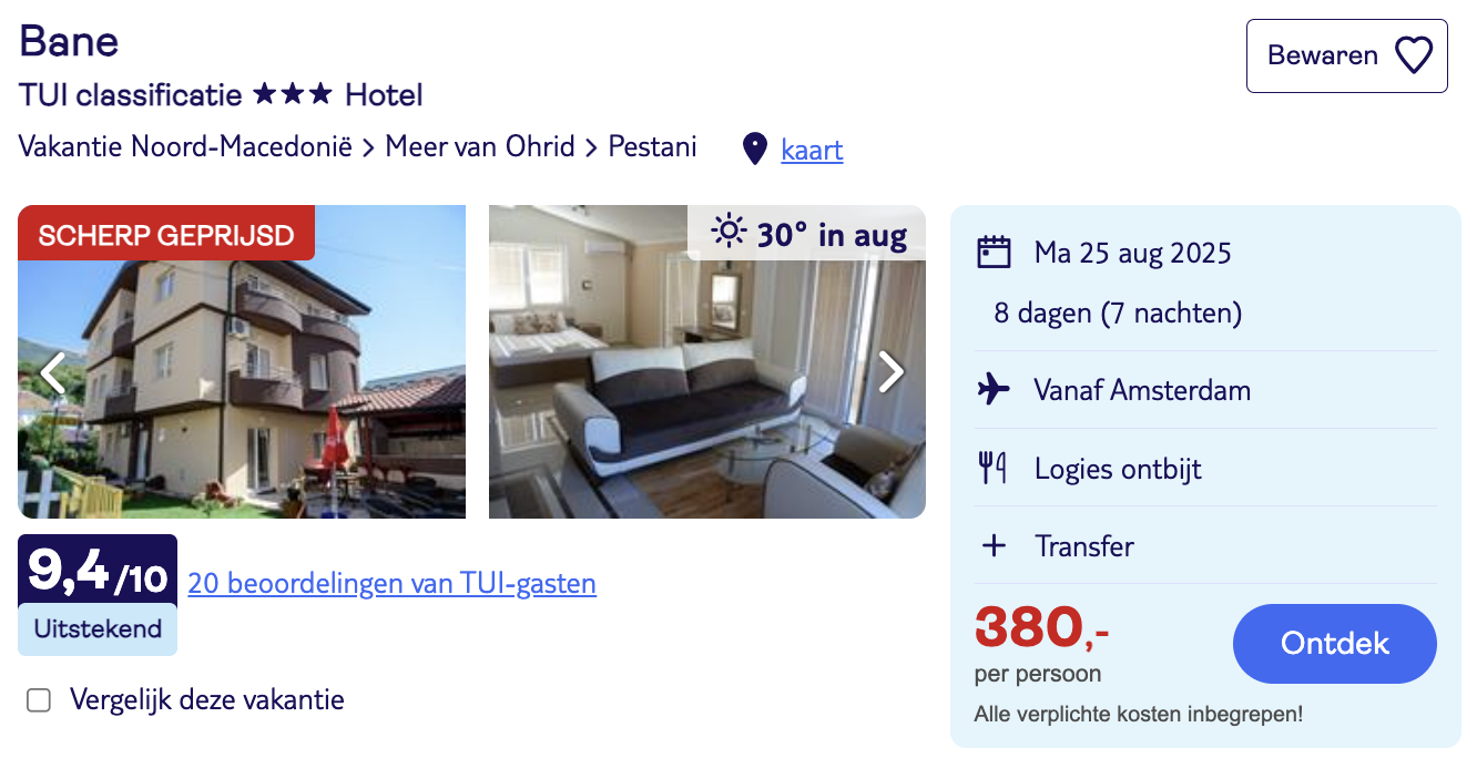 Partner Link tui_nl_packages_affiliate