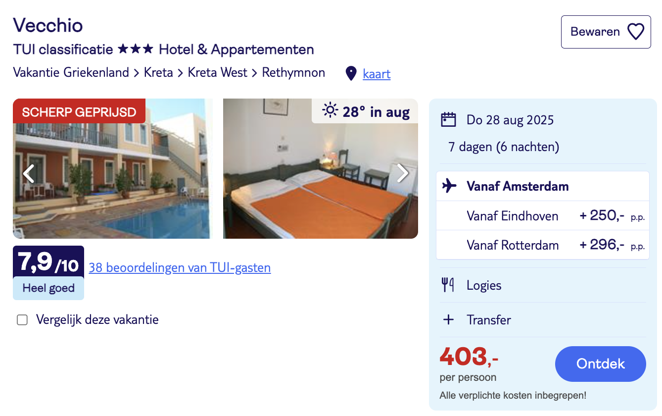 Partner Link tui_nl_packages_affiliate