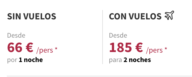 Partner Link voyageprive_es_packages_direct