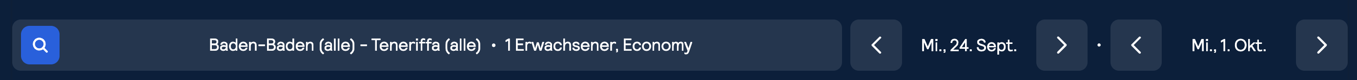 Screenshot SkyScanner