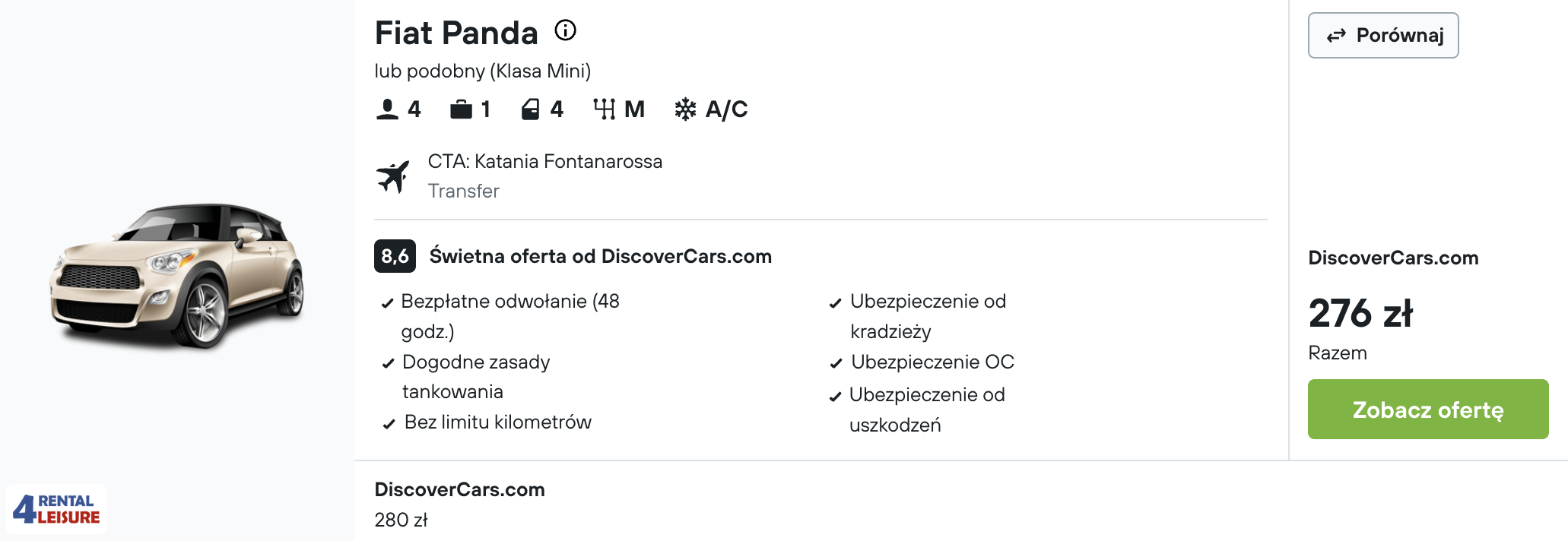 Partner Link kayak_pl_car_wl