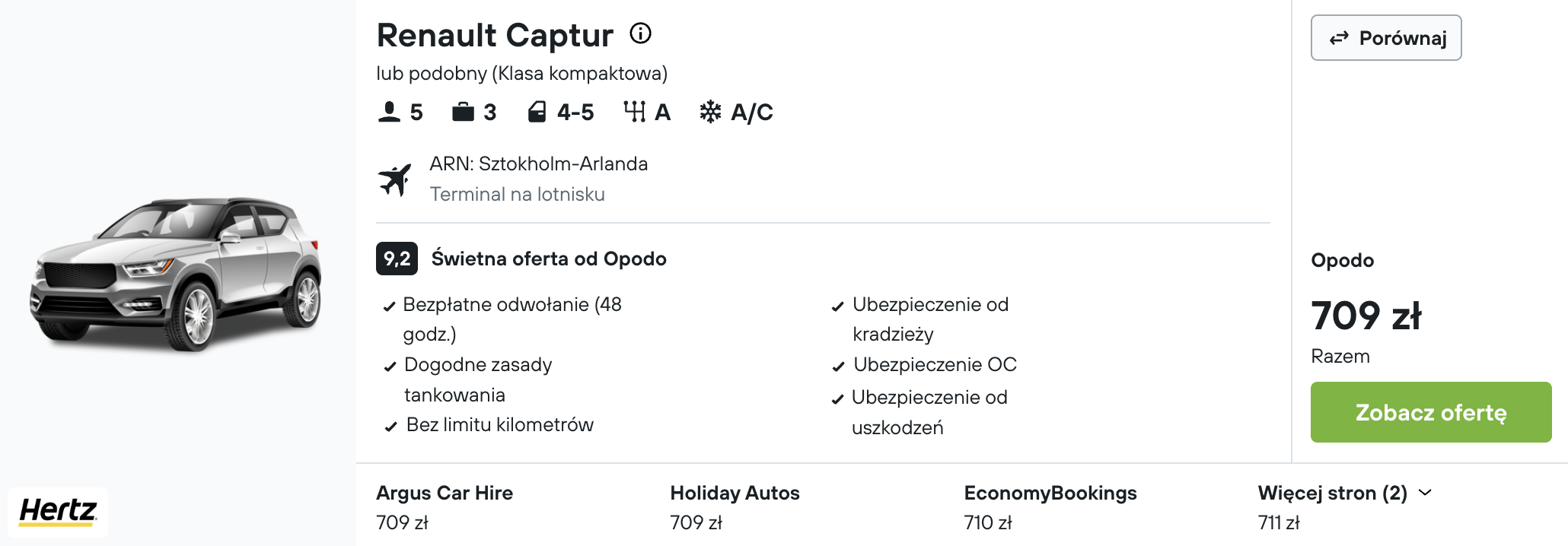 Partner Link kayak_pl_car_wl