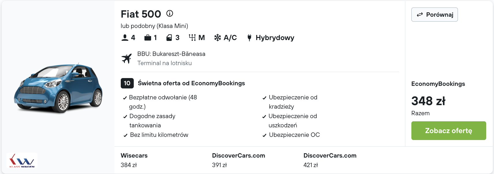 Partner Link kayak_pl_car_wl