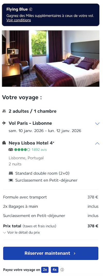 Partner Link lacollectionairfrance_fr_packages_direct