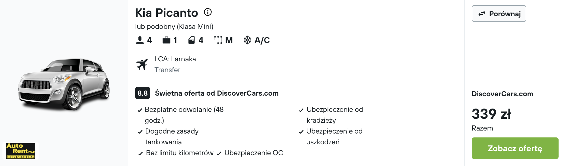 Partner Link kayak_pl_car_wl