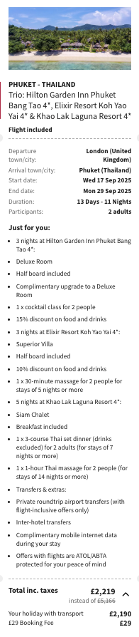Partner Link voyageprive_uk_packages_direct