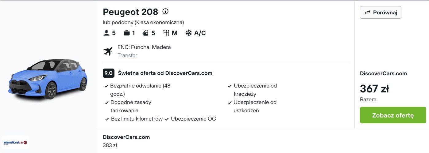 Partner Link kayak_pl_car_wl
