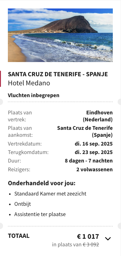 Partner Link voyageprive_nl_packages_direct