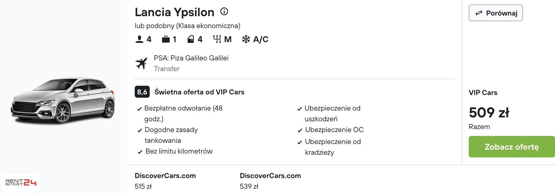 Partner Link kayak_pl_car_wl