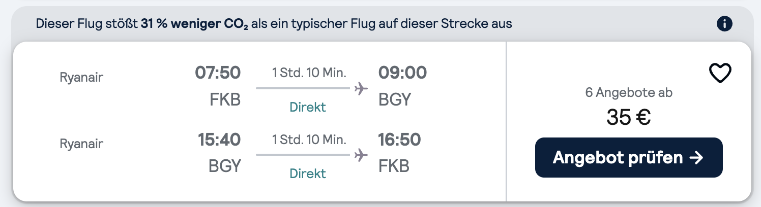 Screenshot Skyscanner