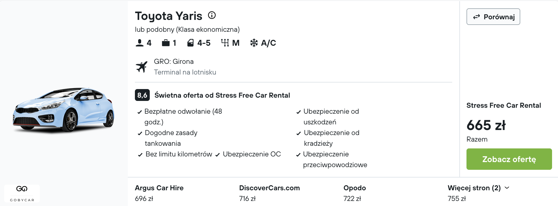 Partner Link kayak_pl_car_wl