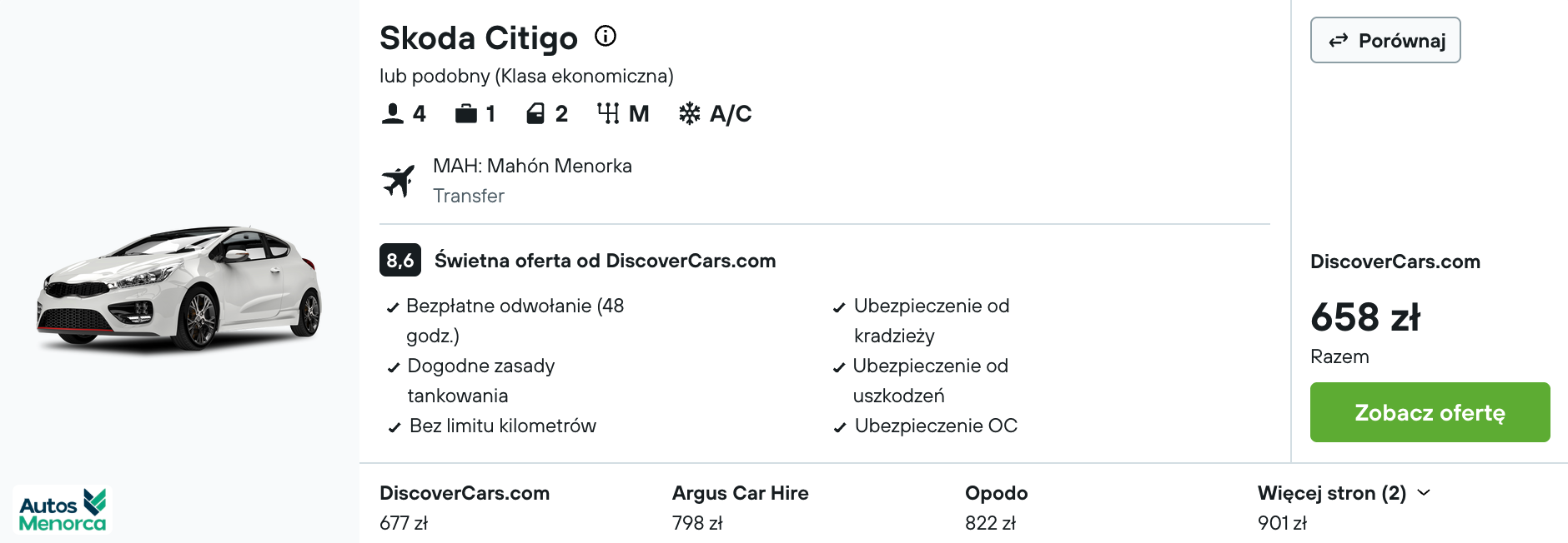 Partner Link kayak_pl_car_wl