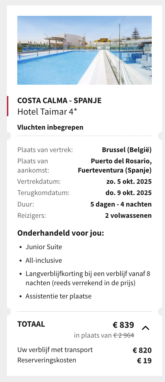 Partner Link voyageprive_nl_packages_direct
