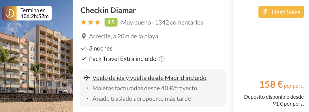 Ver más fechas