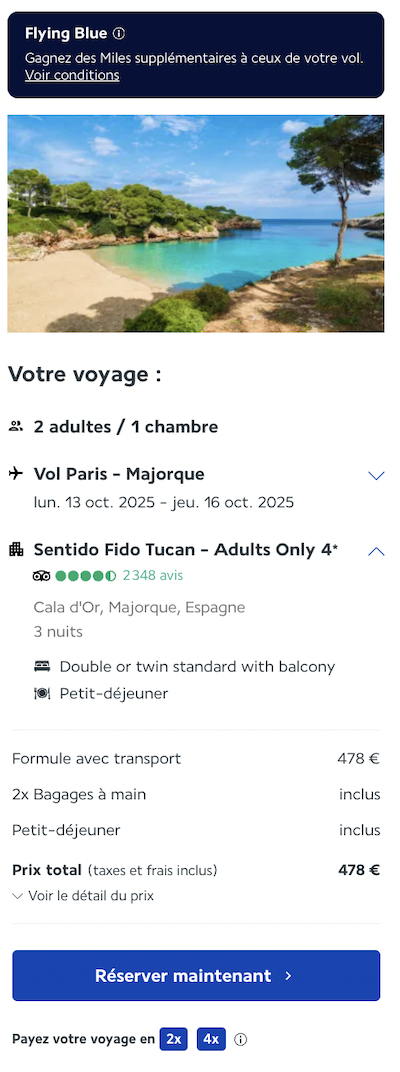 Partner Link lacollectionairfrance_fr_packages_direct