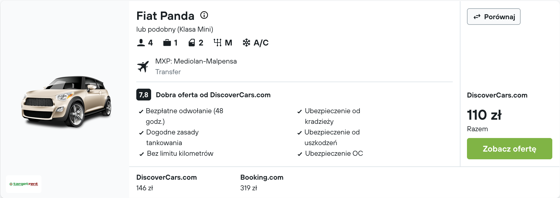 Partner Link kayak_pl_car_wl