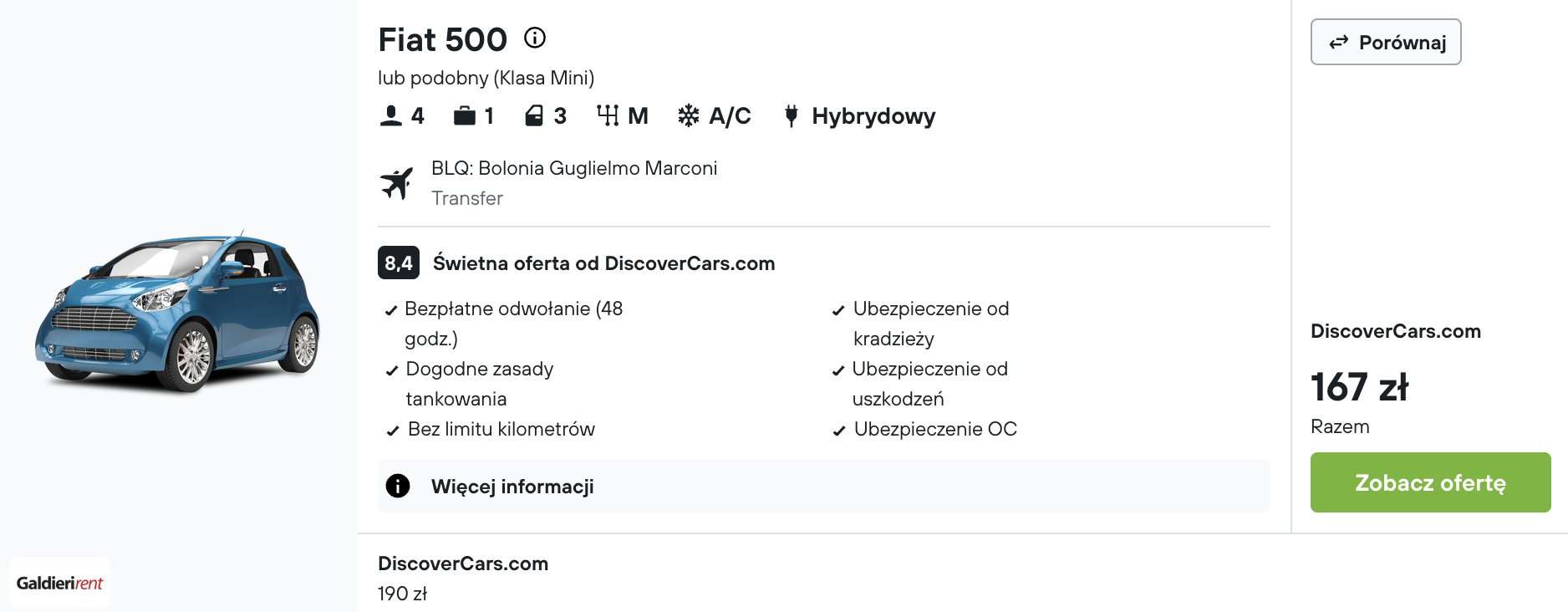 Partner Link kayak_pl_car_wl