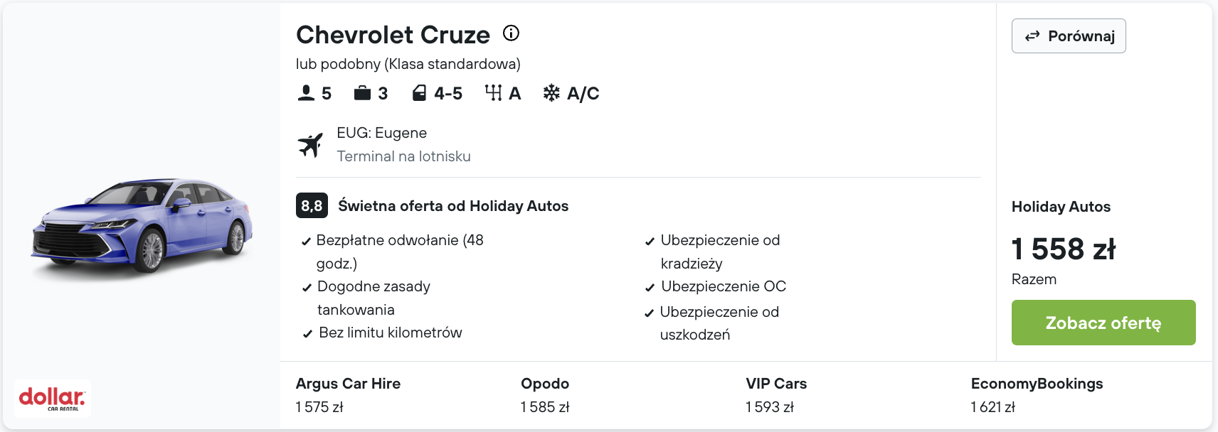 Partner Link kayak_pl_car_wl