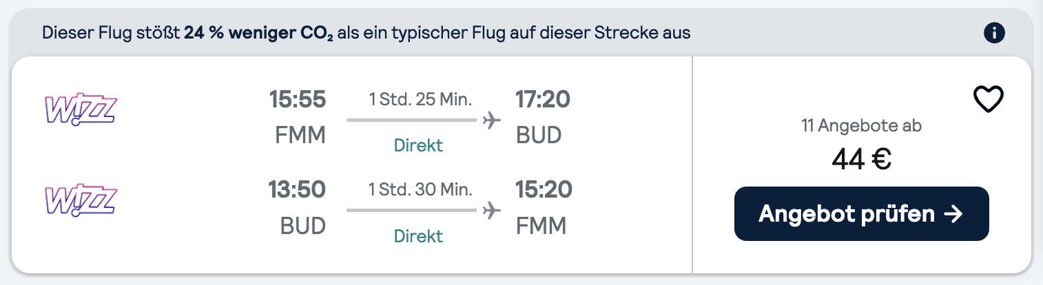 Screenshot SkyScanner