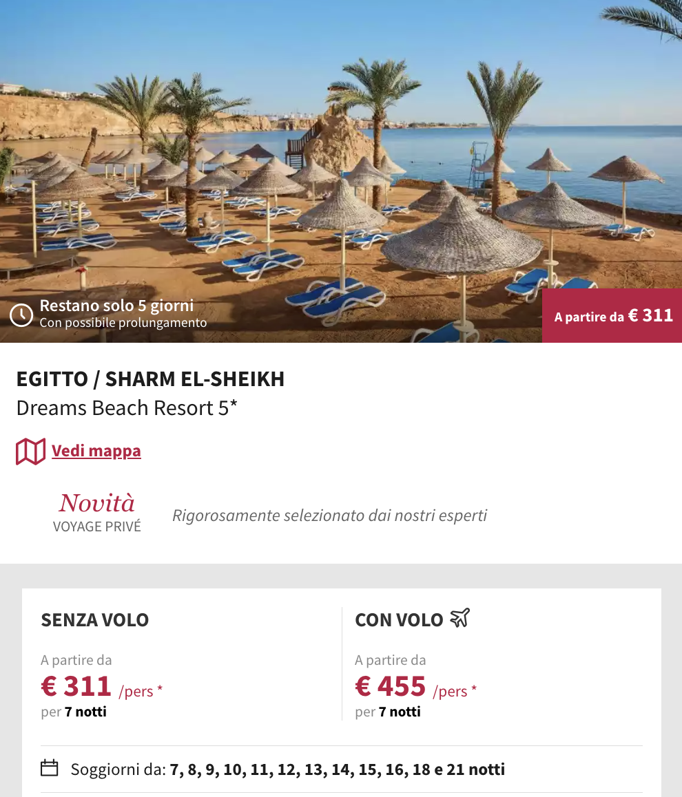 Partner Link voyageprive_it_packages_direct