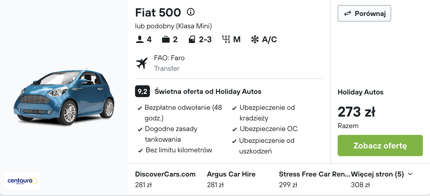 Partner Link kayak_pl_car_wl