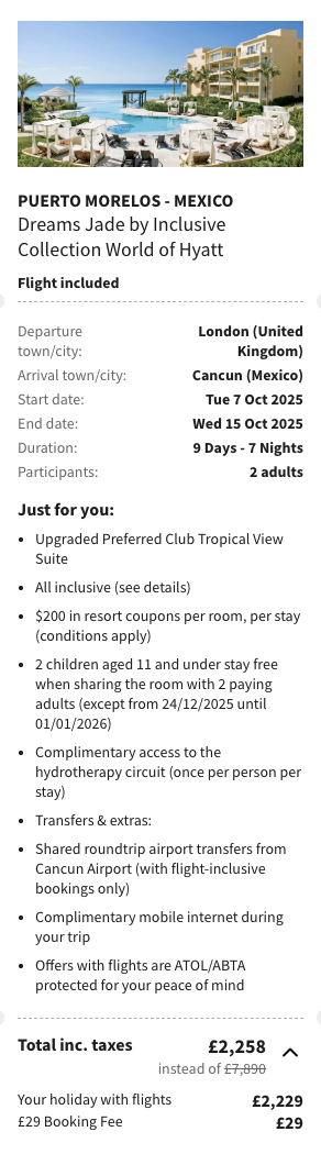 Partner Link voyageprive_uk_packages_direct