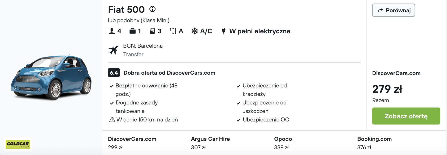 Partner Link kayak_pl_car_wl