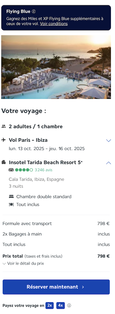 Partner Link lacollectionairfrance_fr_packages_direct