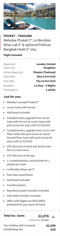 Partner Link voyageprive_uk_packages_direct