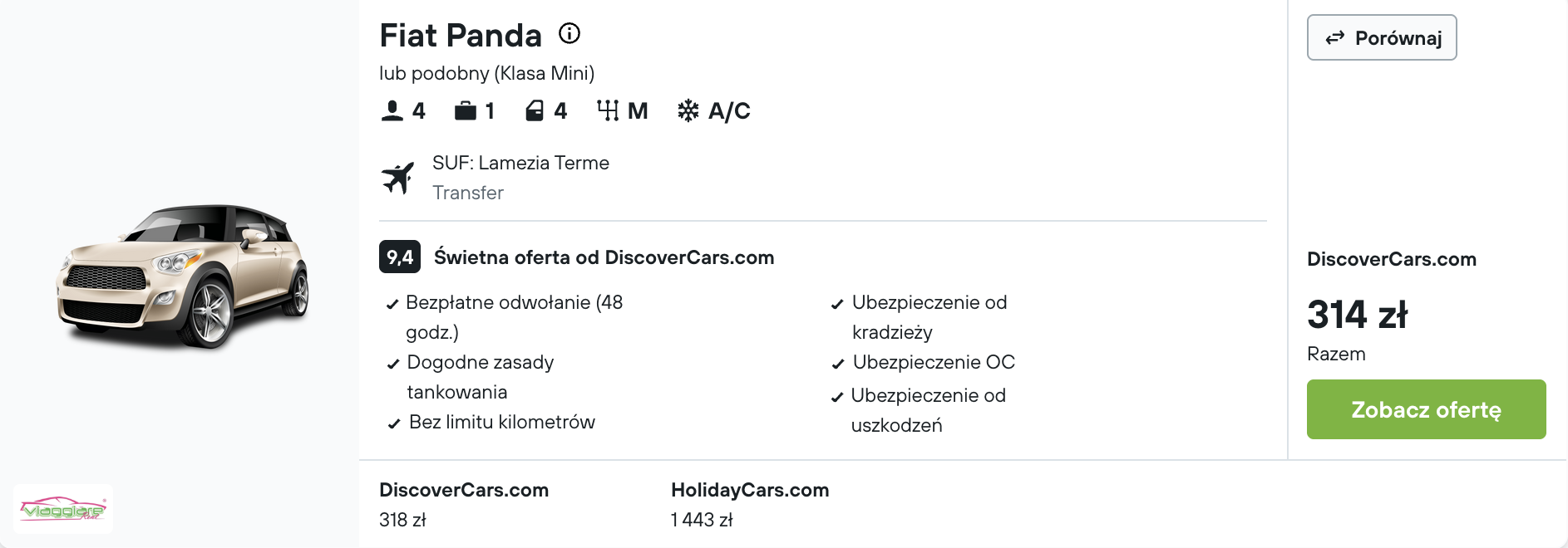 Partner Link kayak_pl_car_wl