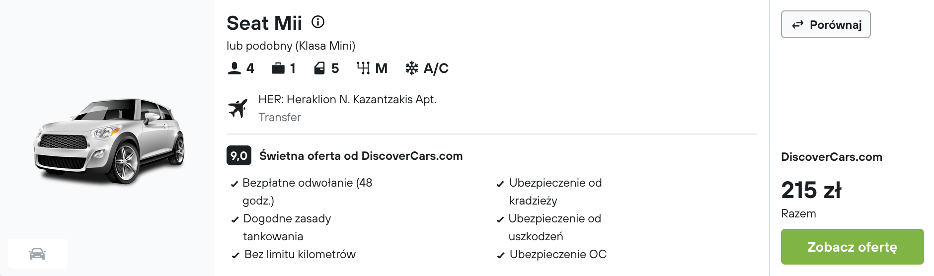 Partner Link kayak_pl_car_wl