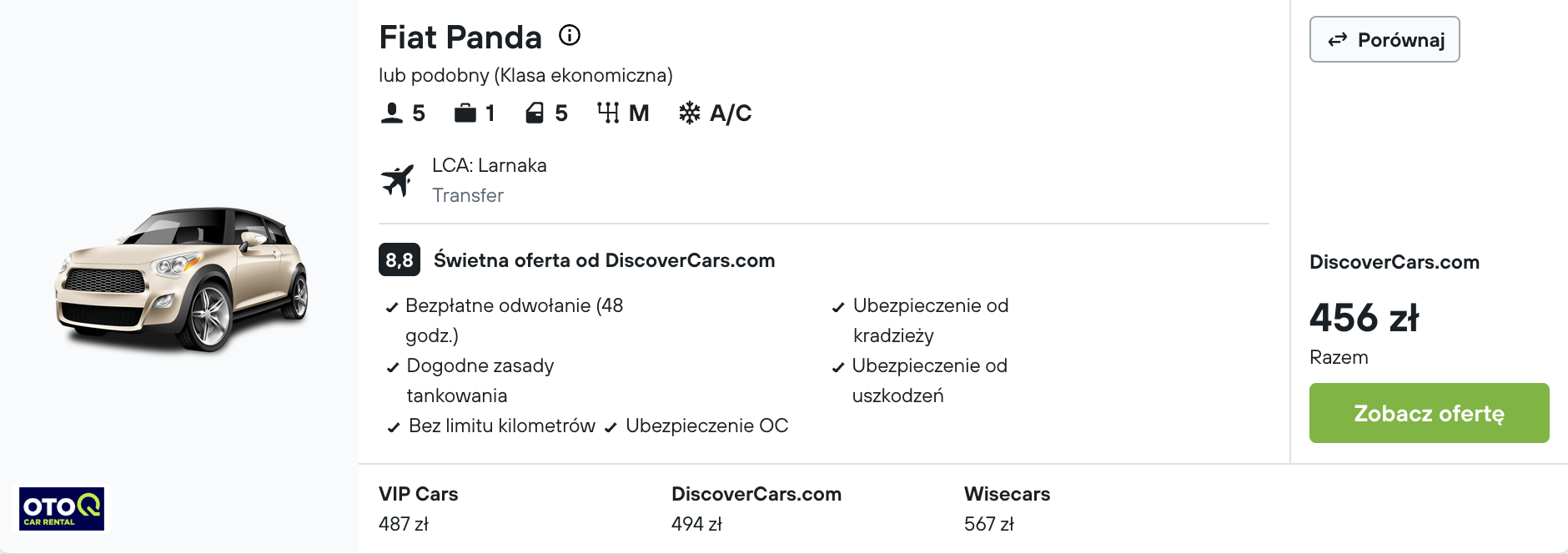 Partner Link kayak_pl_car_wl