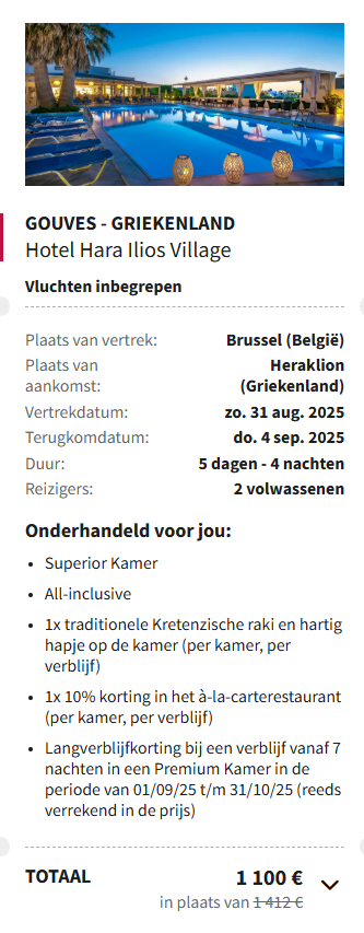 Partner Link voyageprive_nl_packages_direct