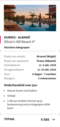 Partner Link voyageprive_nl_packages_direct