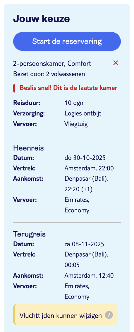 Partner Link tui_nl_packages_affiliate