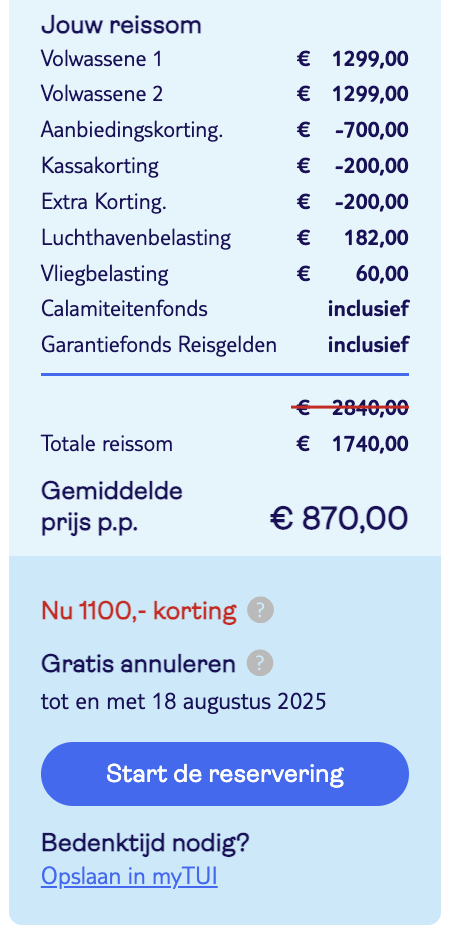 Partner Link tui_nl_packages_affiliate