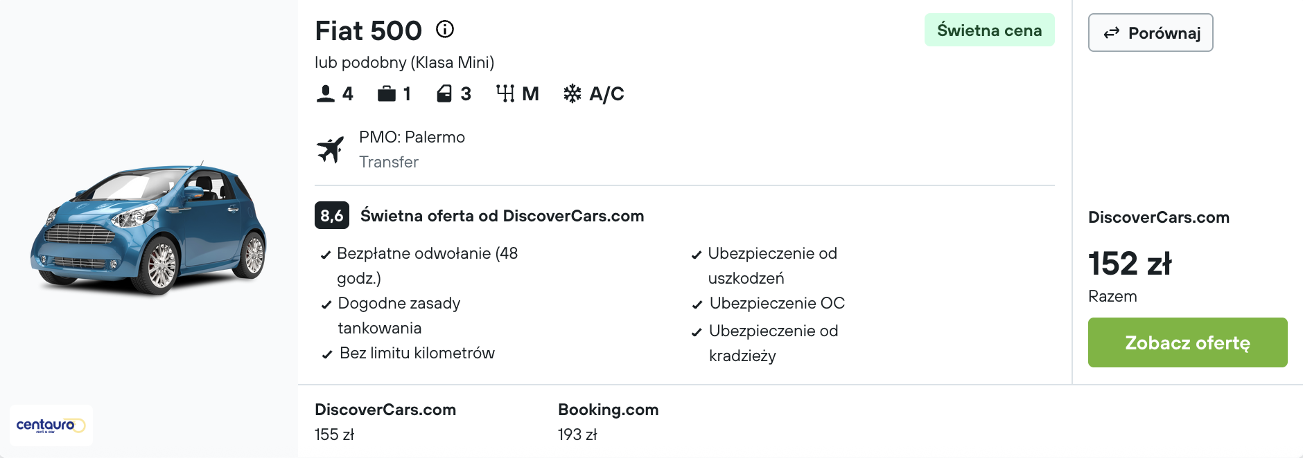 Partner Link kayak_pl_car_wl