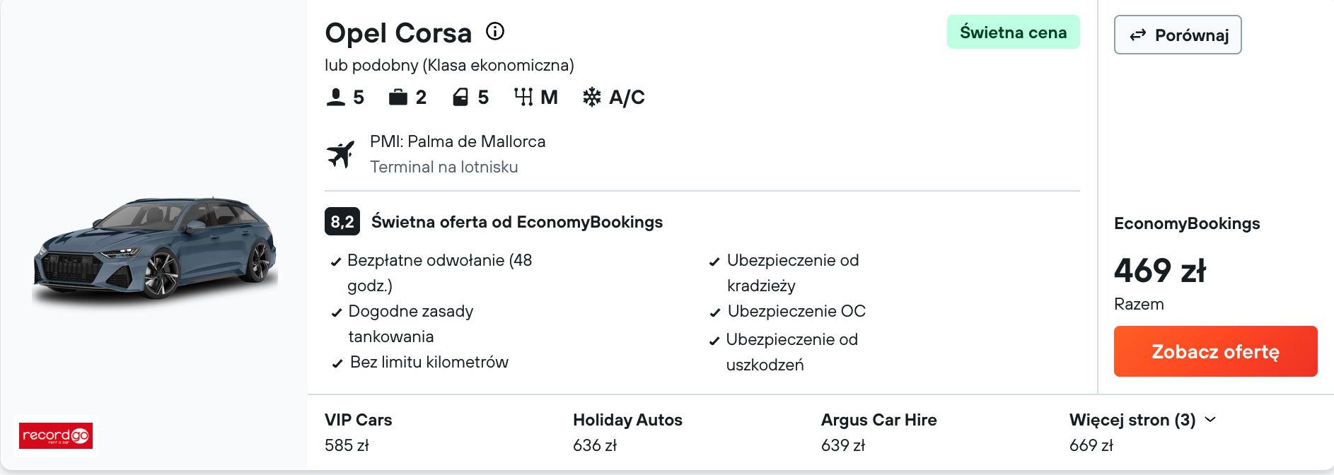 Partner Link kayak_pl_car_wl