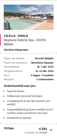 Partner Link voyageprive_nl_packages_direct