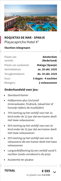 Partner Link voyageprive_nl_packages_direct