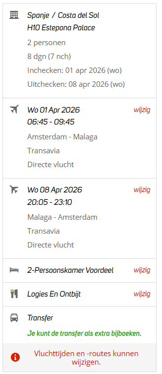 Partner Link corendon_nl_packages_direct