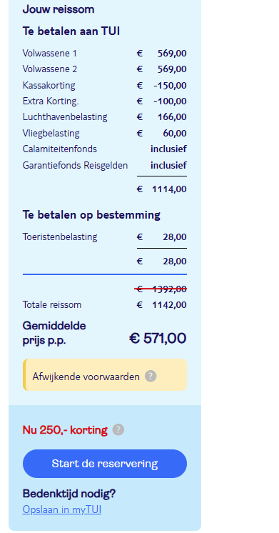 Partner Link tui_nl_packages_affiliate