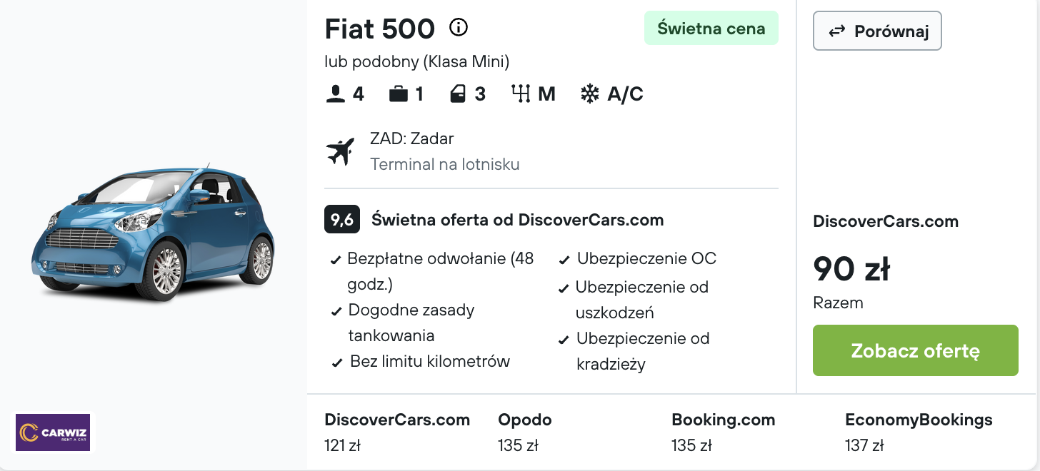 Partner Link kayak_pl_car_wl