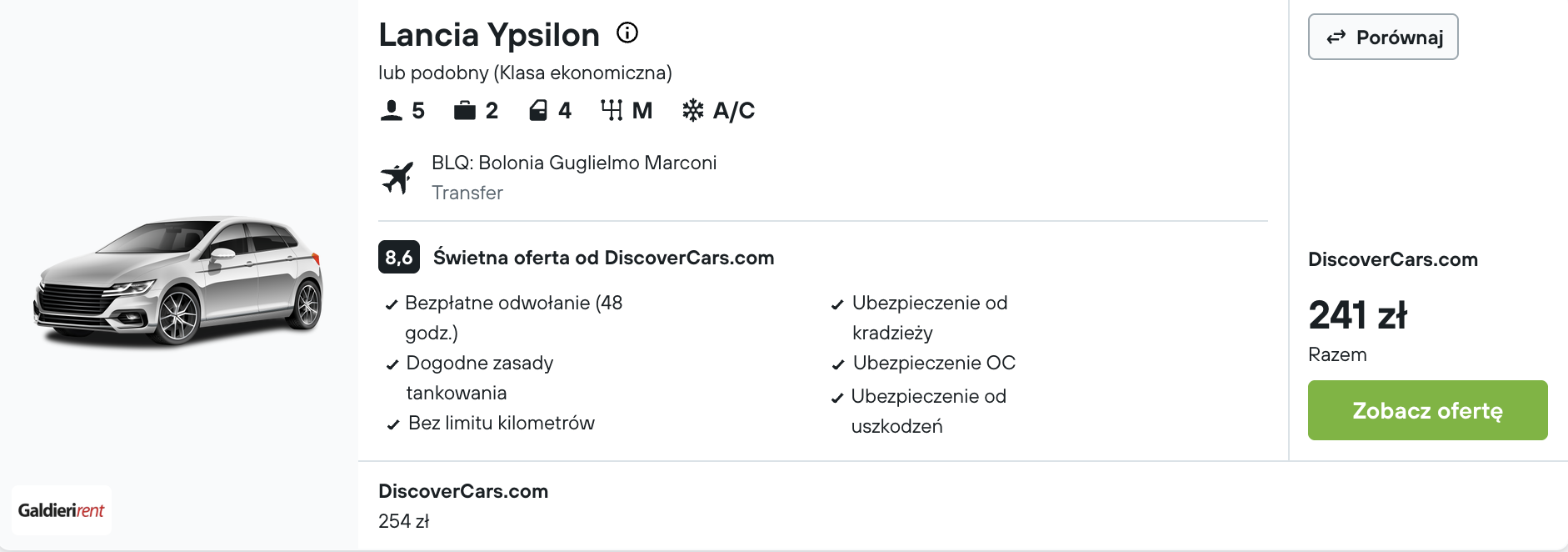 Partner Link kayak_pl_car_wl