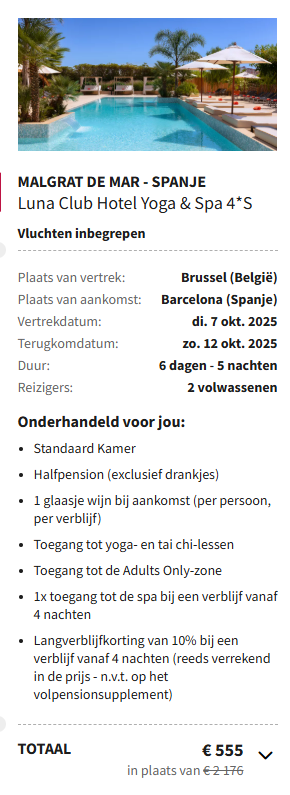 Partner Link voyageprive_nl_packages_direct