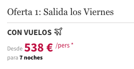 Partner Link voyageprive_es_packages_direct
