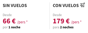 Partner Link voyageprive_es_packages_direct