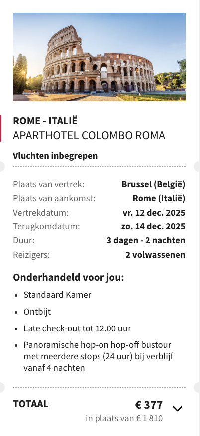 Partner Link voyageprive_nl_packages_direct