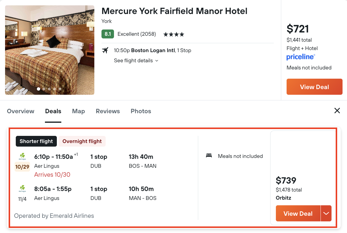 Partner Link kayak_us_packages_wl
