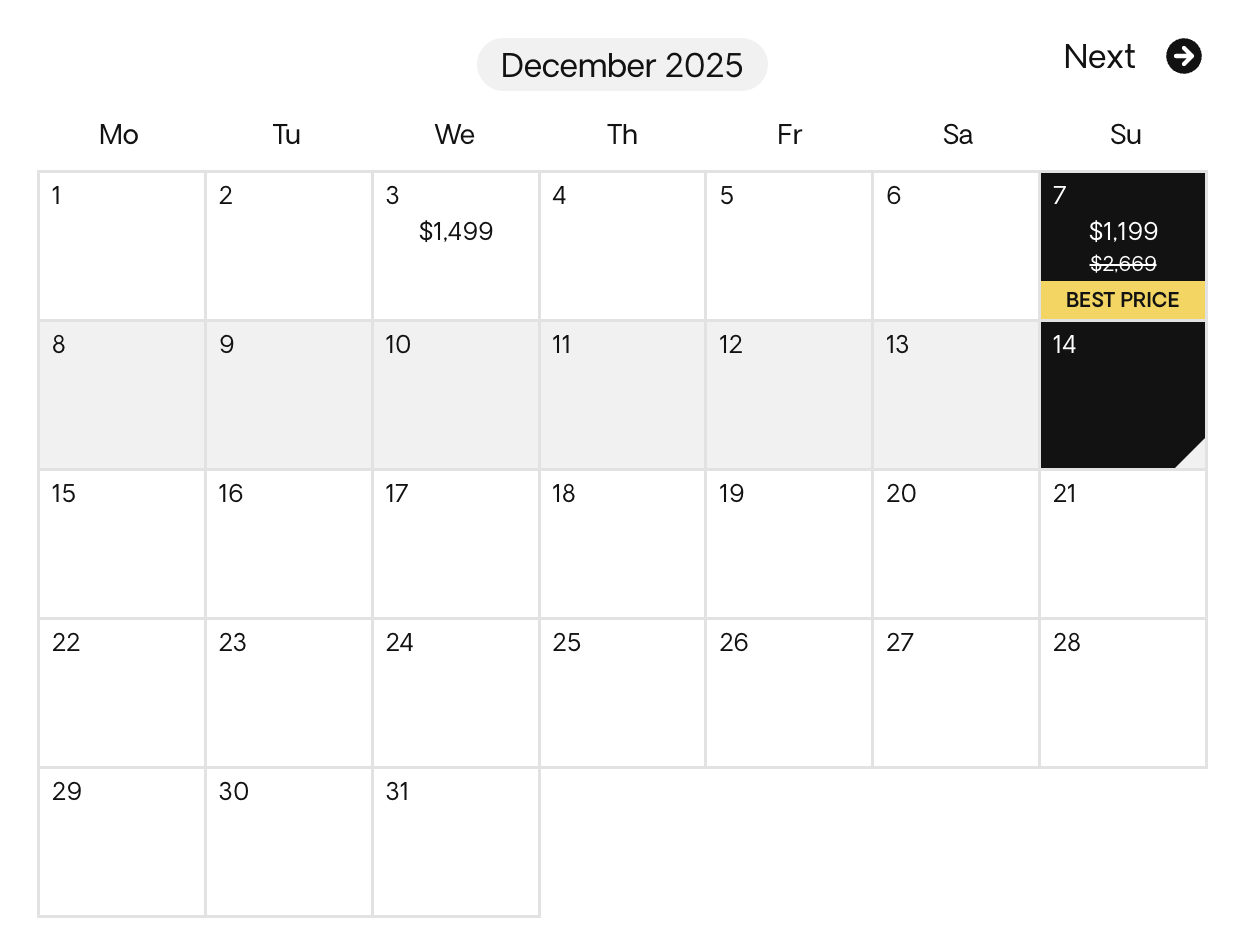 Screenshot taken on November 15th